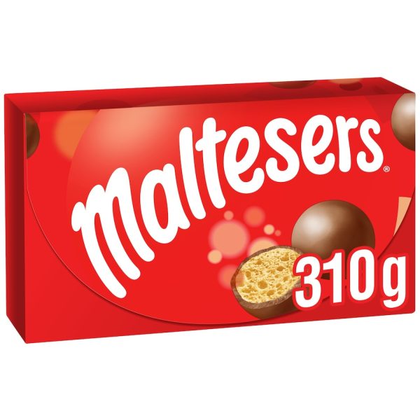 Maltesers Milk Chocolate Gift Box of Chocolates 310g